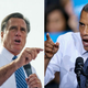 Mitt Romney (Ty Wright/Getty Images News); President Obama (Chip Somodevilla/Getty Images News)